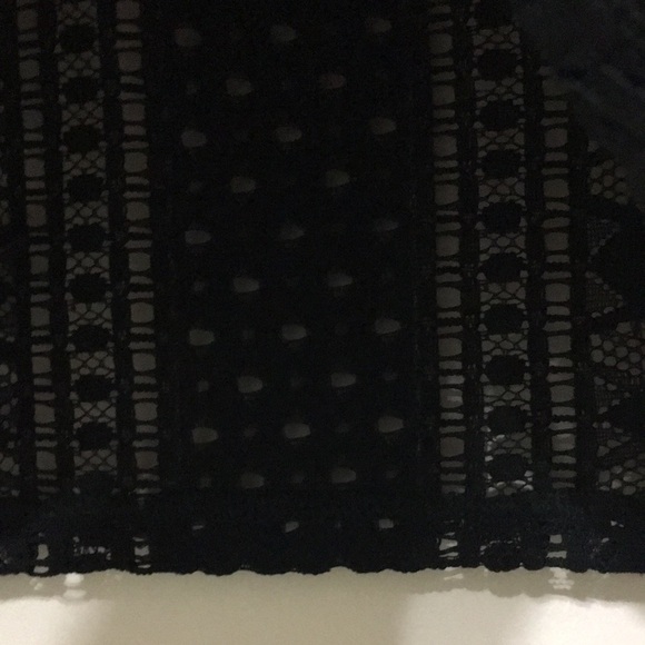 Banana Republic Black Lace Shirt - Picture 5 of 7